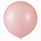 Elegant Blush Pink Latex Balloons - 24" (4 Pack)
